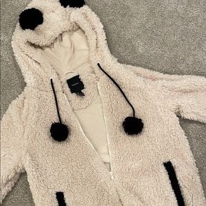 Forever 21 Full Zip Sherpa Jacket